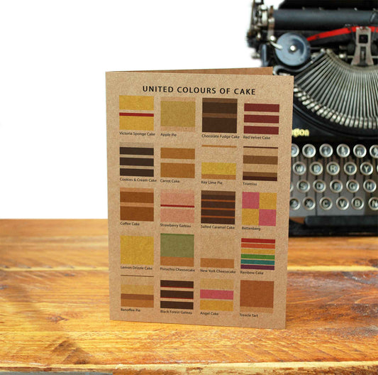 CAKE a Guide to Classic Cakes Greeting Card
