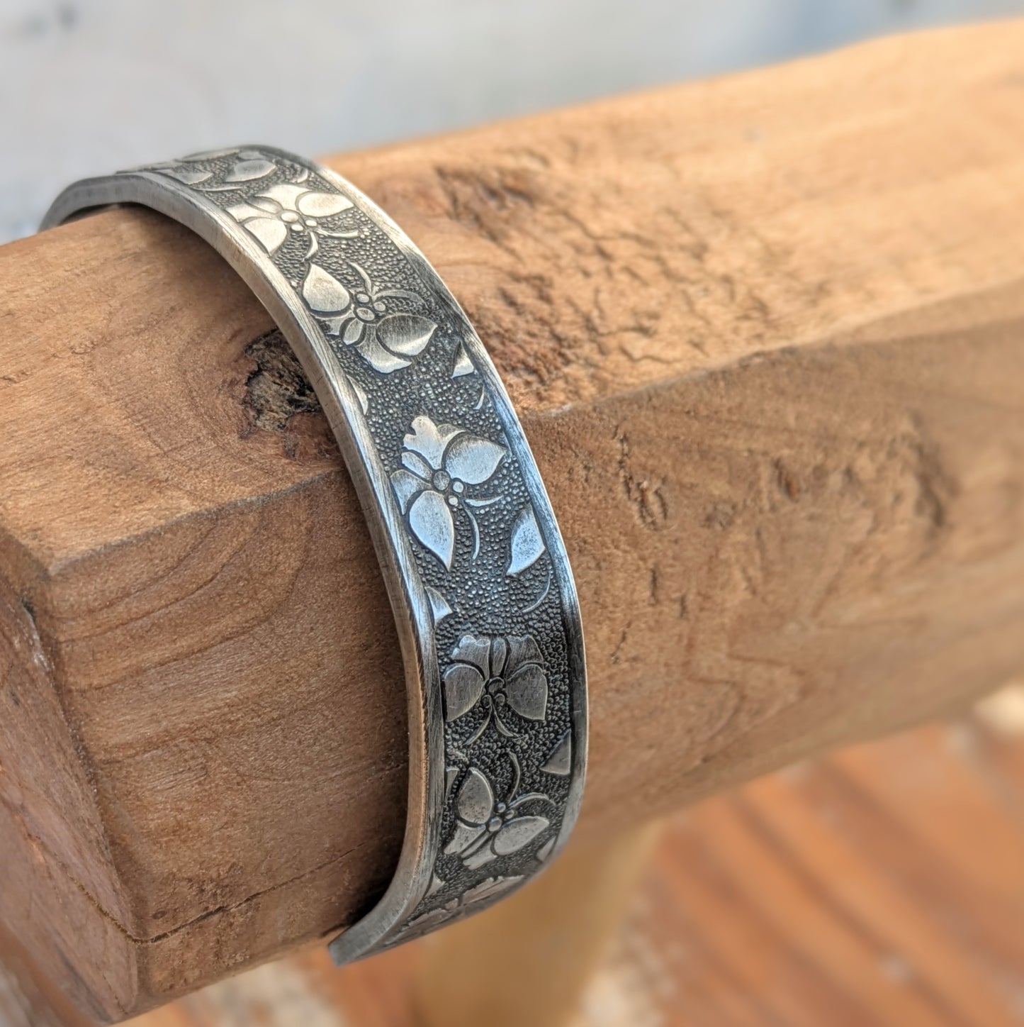Stainless Steel Butterfly Cuff Bangle