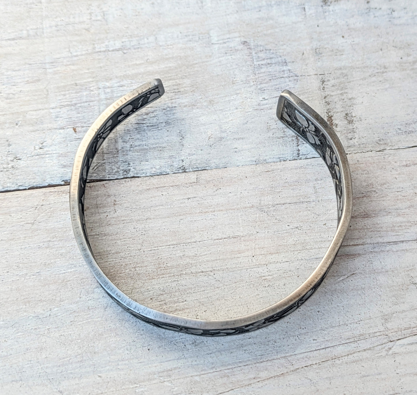 Stainless Steel Butterfly Cuff Bangle