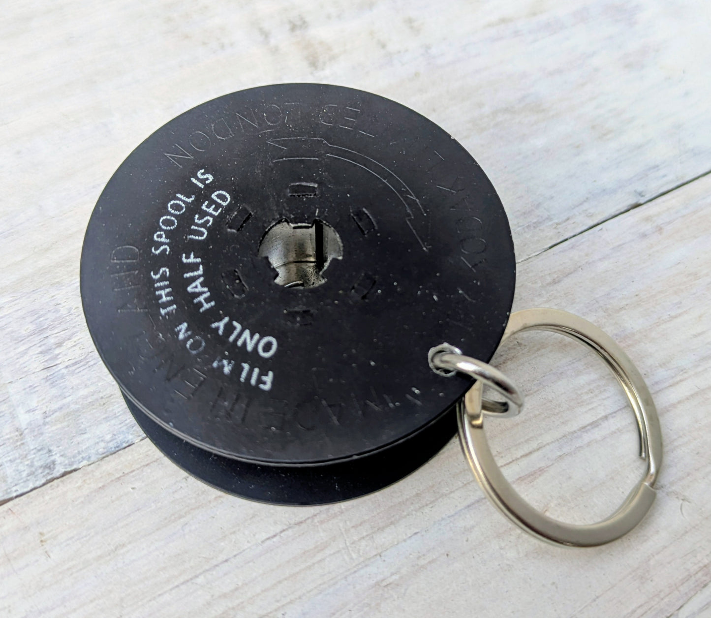 Repurposed Cine SUPER 8 Camera Film Reel Bag Charm Key Ring