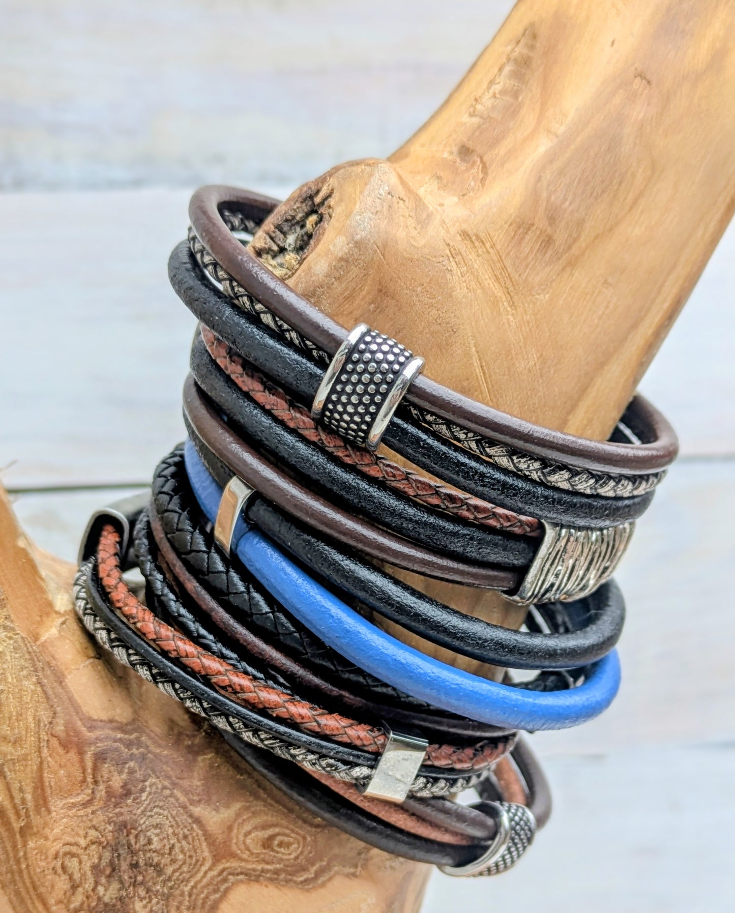 handmade leather bracelets