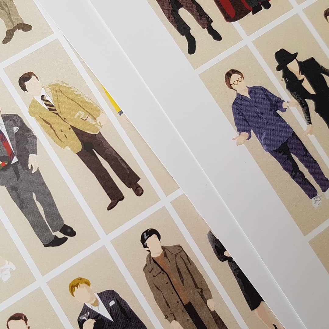 Columbo Villains / Murderers - Just One More Thing - A3 Wall Art Print Peter Falk