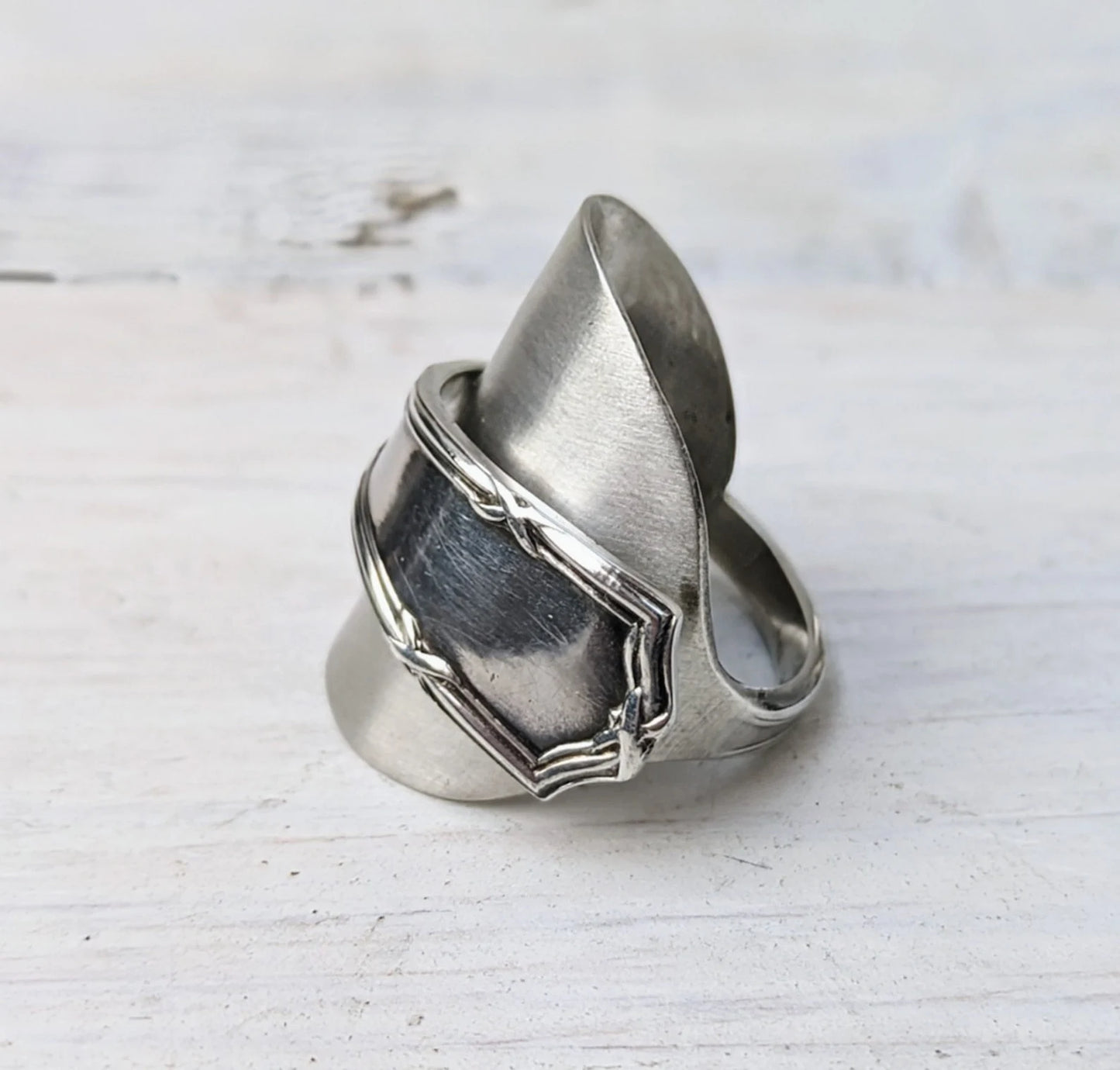 Sterling SILVER - 1912 Birmingham Spoon Ring