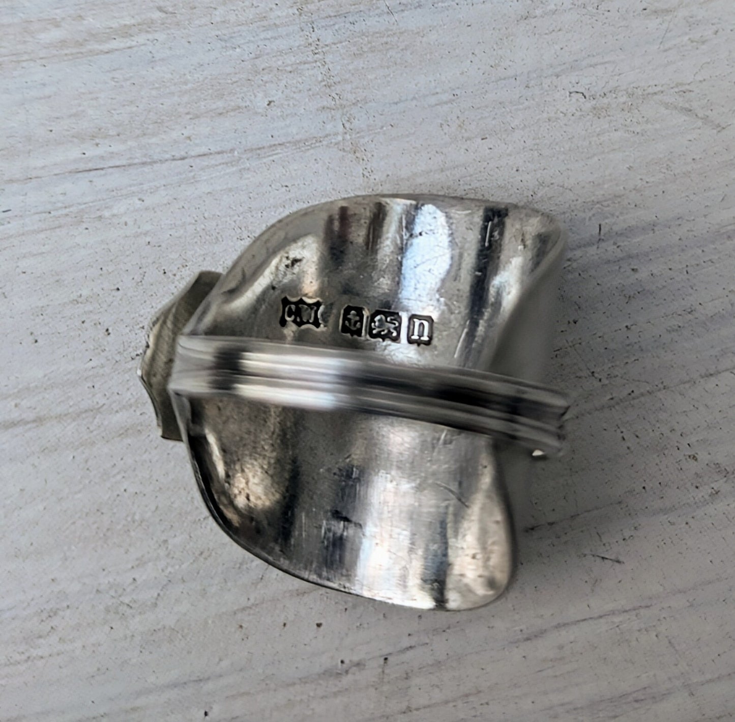 Sterling SILVER - 1912 Birmingham Spoon Ring