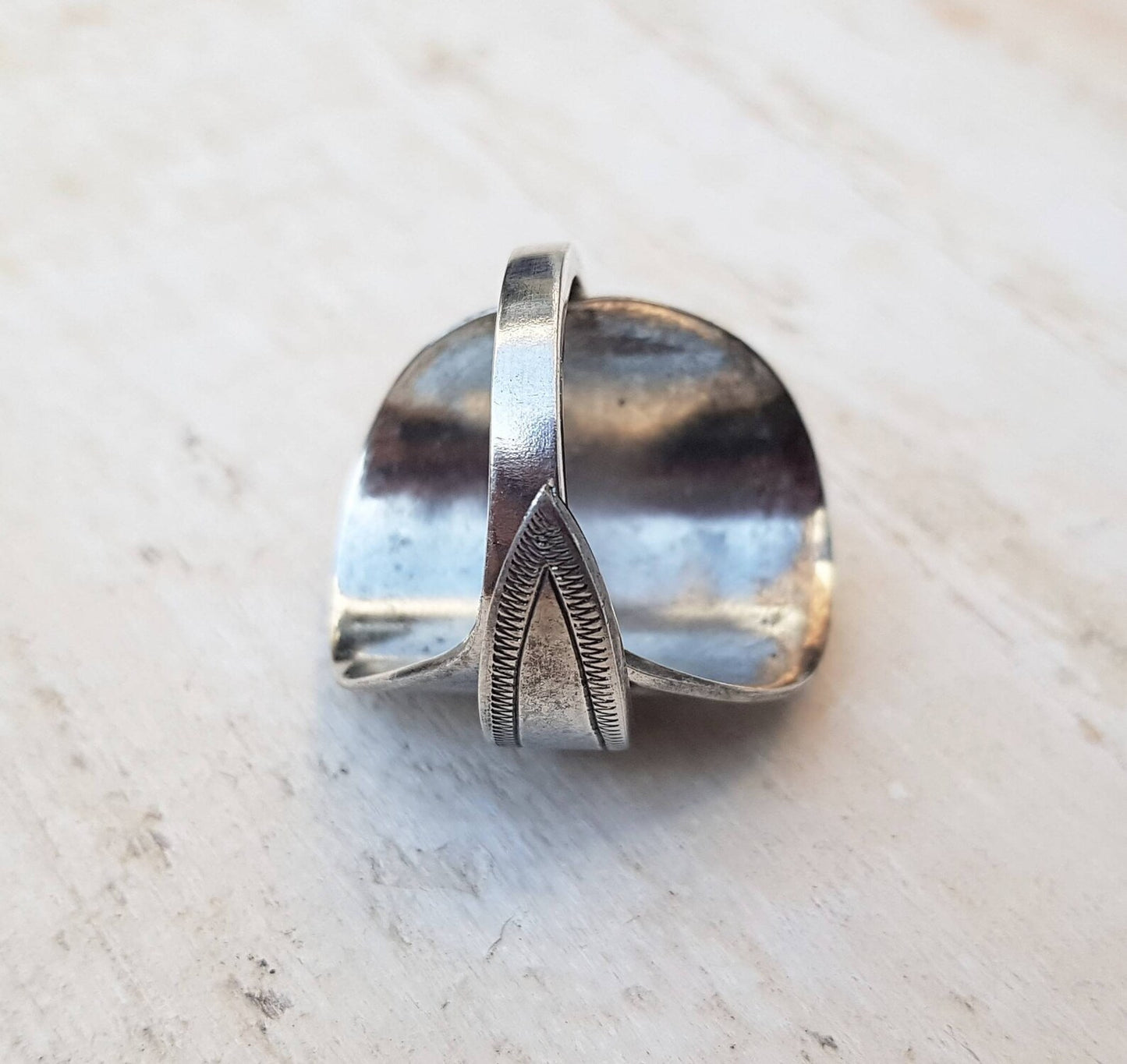 Vintage Spoon Ring Unisex Boho Style Jewelry