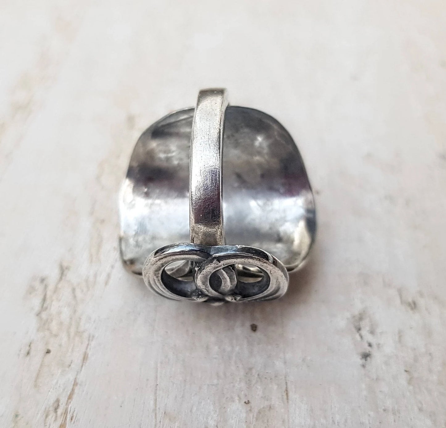 Vintage Unisex Spoon Ring - Men's / Ladies Upcycled Boho Jewelry