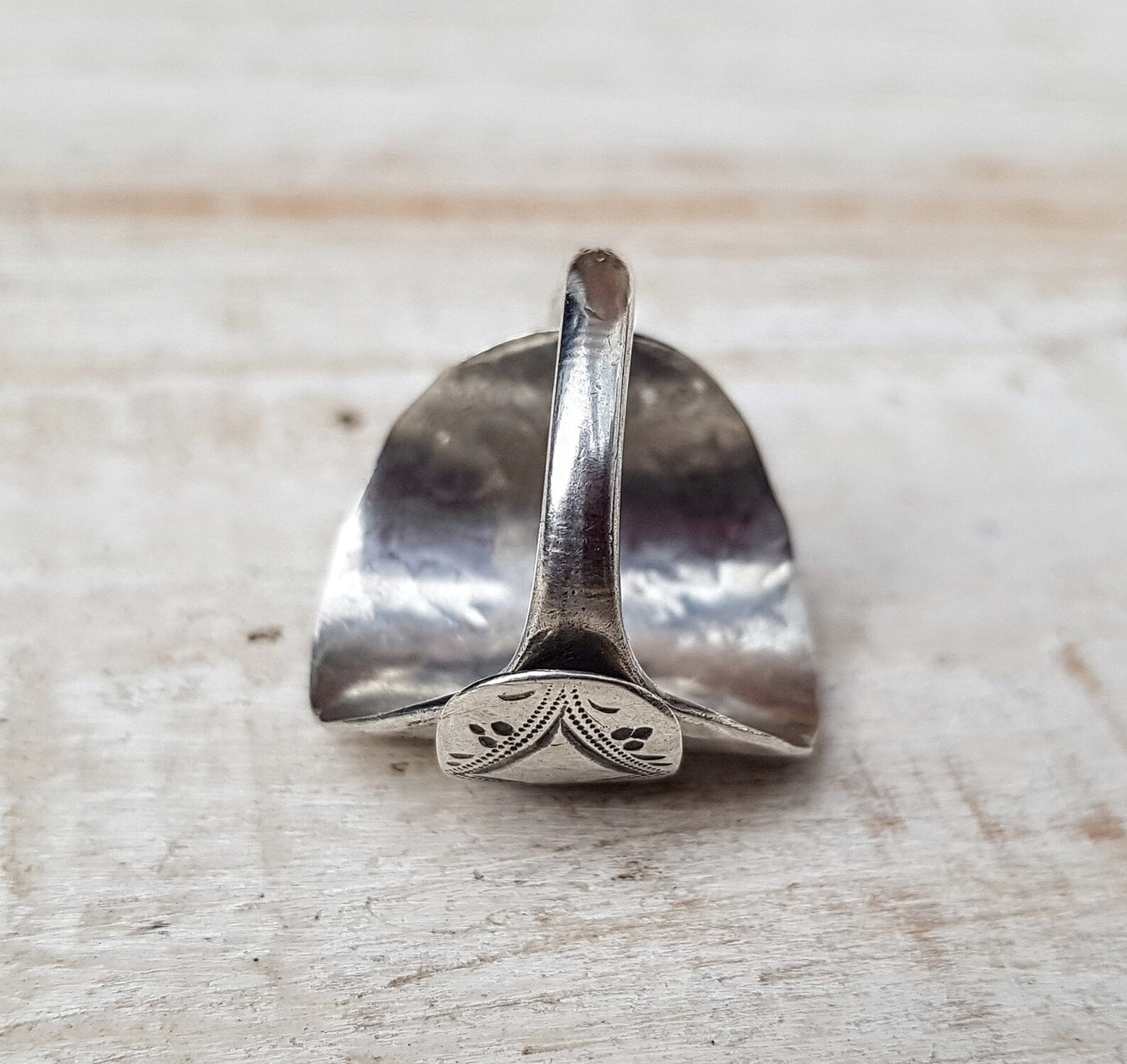 1953 Sheffield Sterling Silver - Spoon Ring