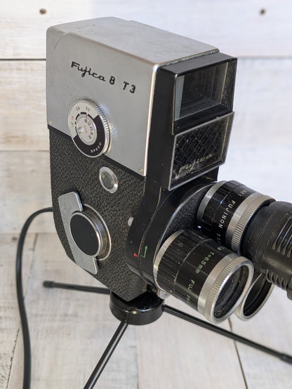 Repurposed 1960s Vintage Cine Movie Camera Lamp