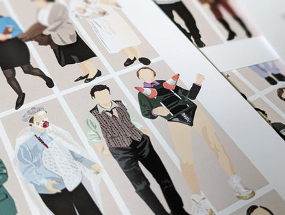 ALAN PARTRIDGE Wall Print