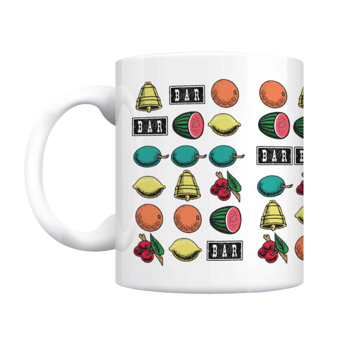 FRUIT MACHINE Slot Machine Vintage Retro Art Coffee Mug