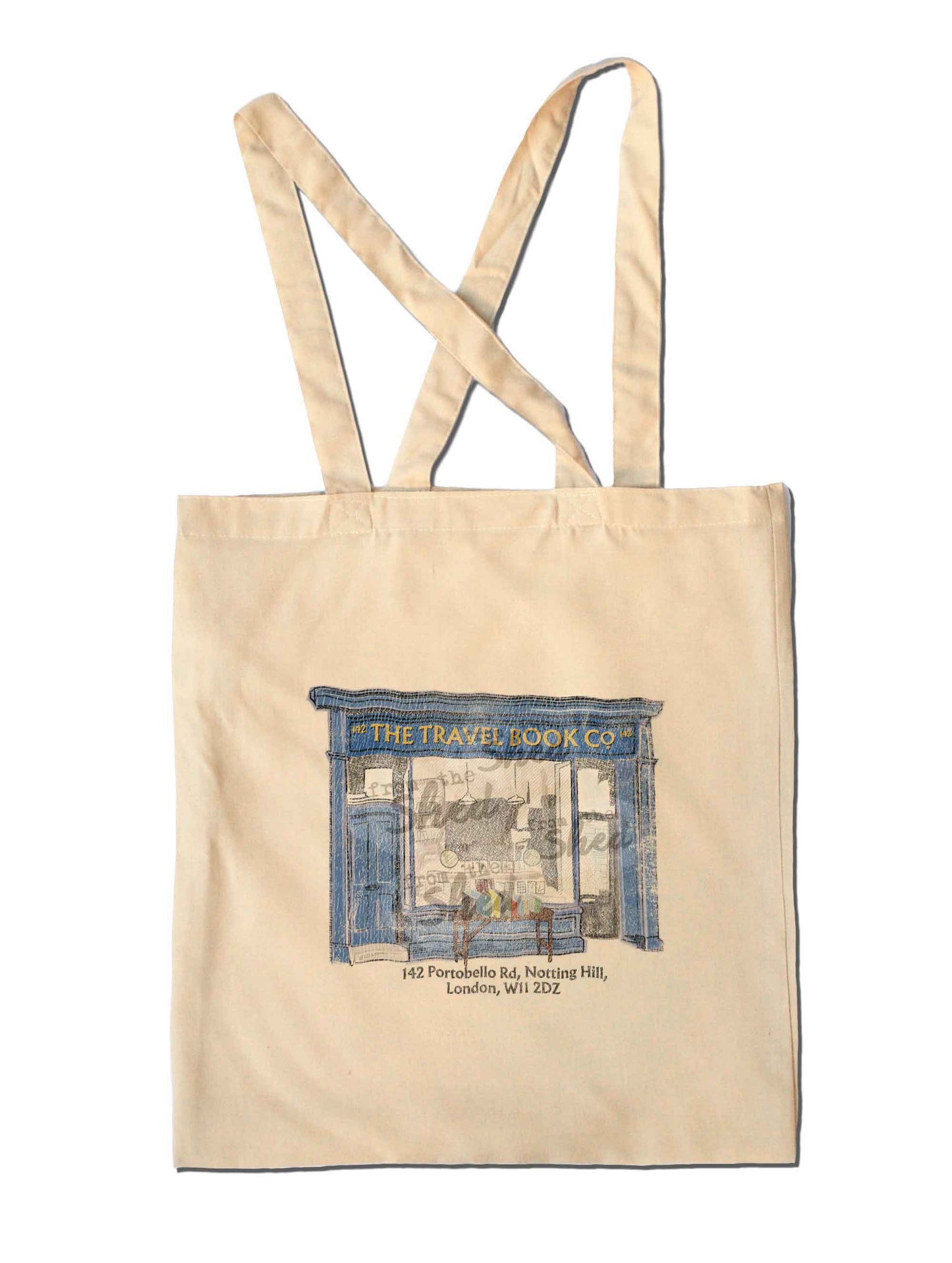 Notting Hill - Travel Book Co. - Retro - Shopping Bag - Movie - London Book Shop - 90s Comedy - Rom Com