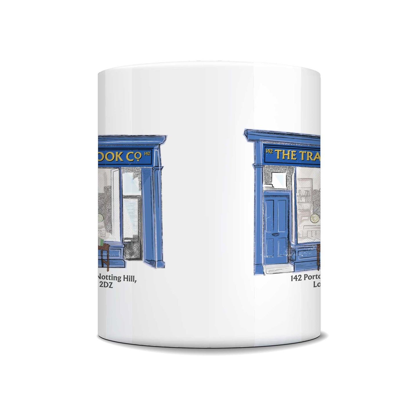 Notting Hill - Travel Book Shop Co. Coffee Mug - Movie - London 90s - Comedy - Rom Com