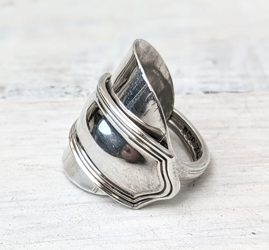 1923 Sterling Silver Unisex - Spoon Ring