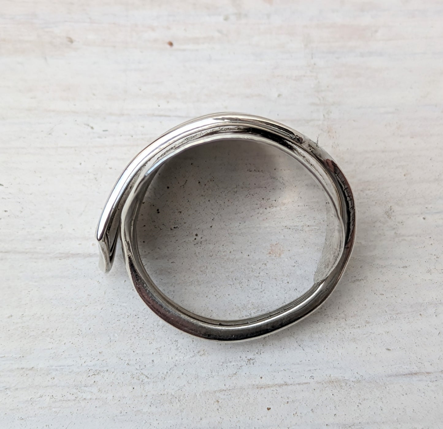 1923 Sterling Silver Unisex - Spoon Ring