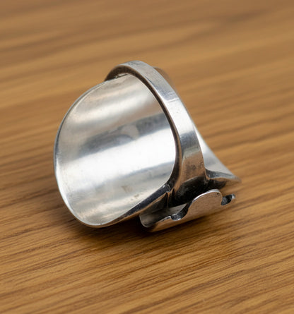 1967 Sheffield Sterling Silver Spoon Ring