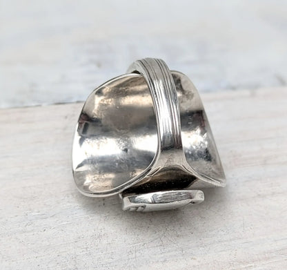 Vintage Art Deco Unisex Spoon Ring