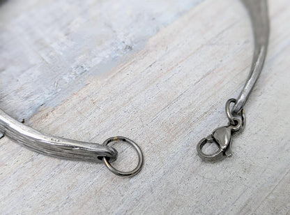 Stainless Steel Patterend Handmade Bracelet