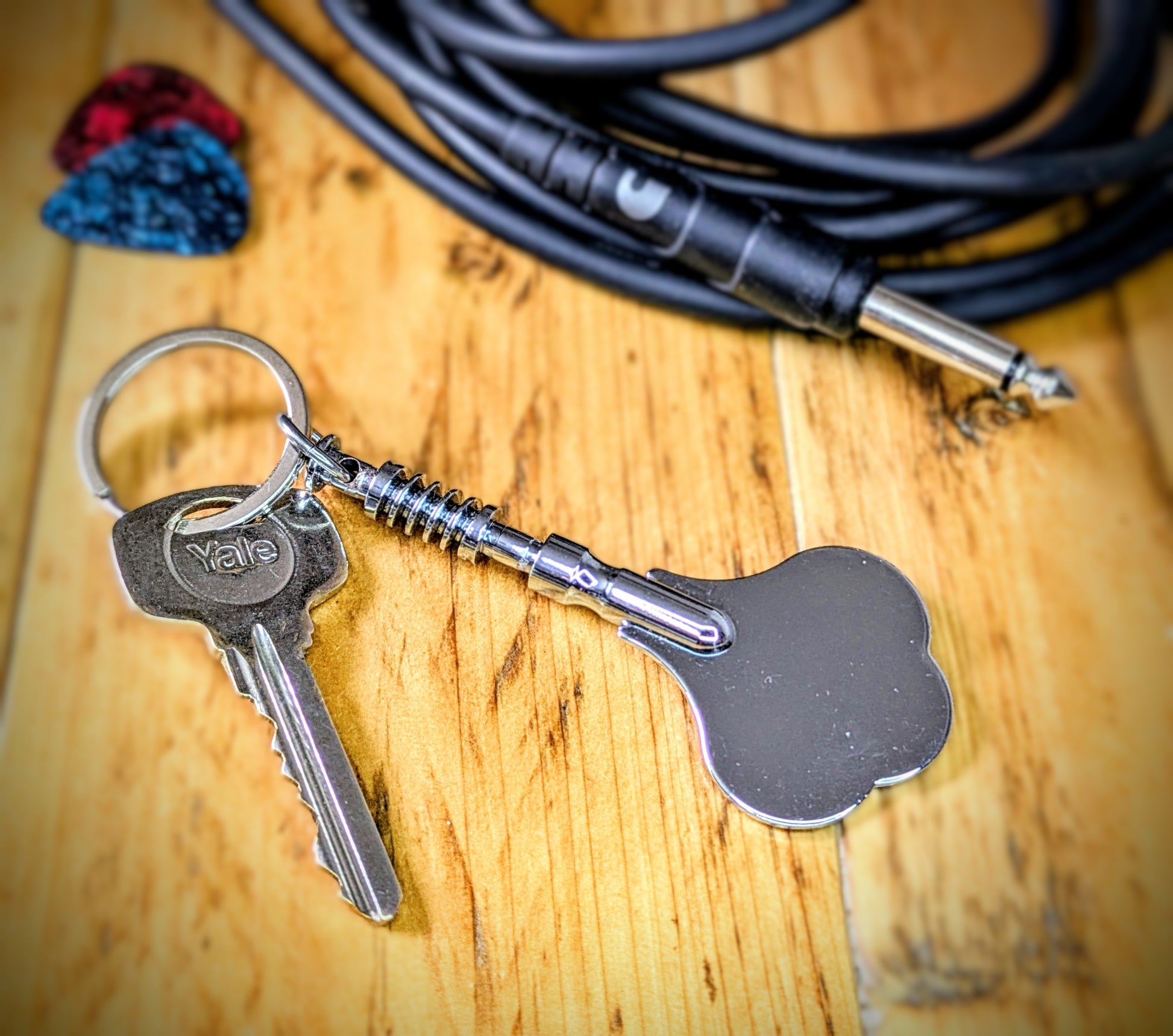 musician accessory key ring