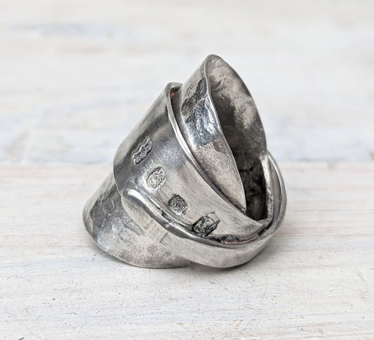 Sterling Silver Baby Spoon Ring