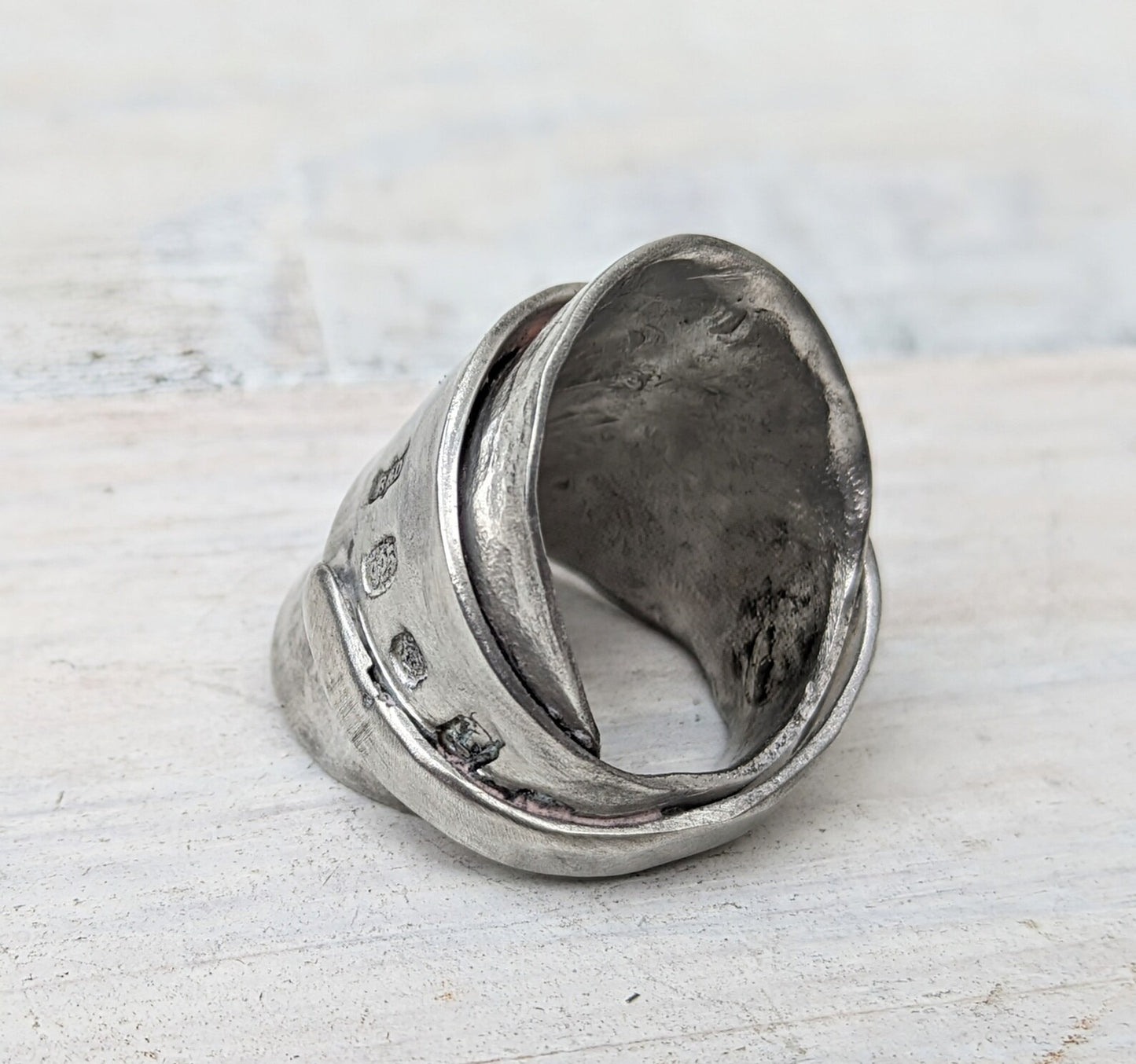 Sterling Silver Baby Spoon Ring