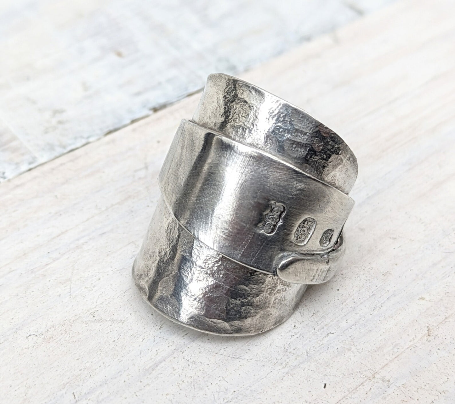 Sterling Silver Baby Spoon Ring