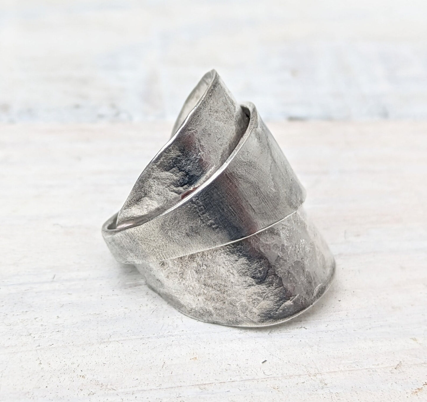 Sterling Silver Baby Spoon Ring