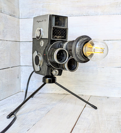 gamesroom decor vintage lamp