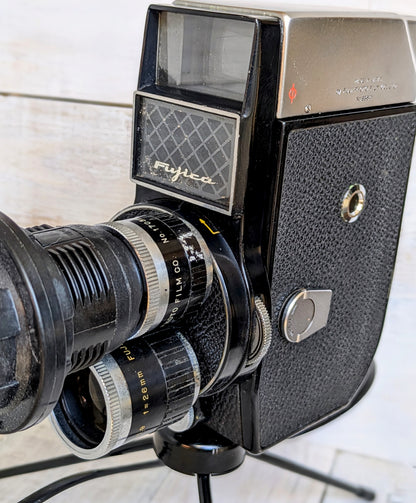 1960s cine camera repurposed desk lamp