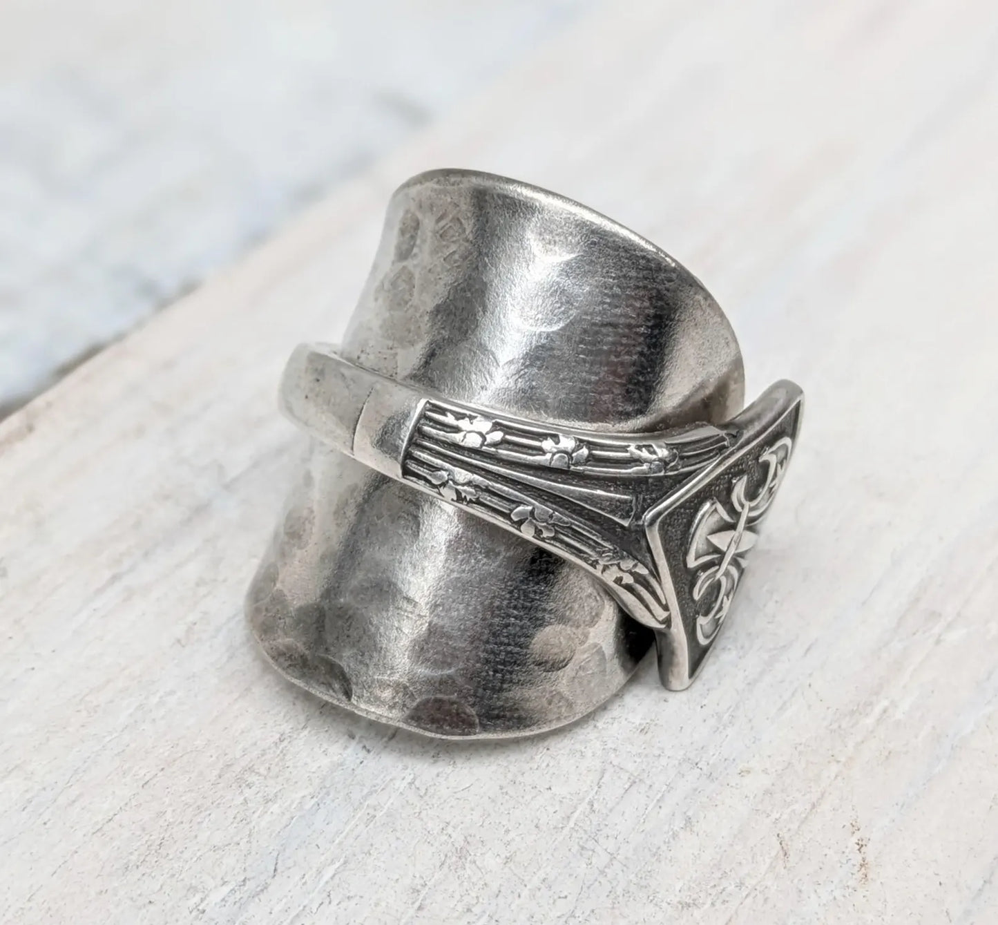 Fleur De Lys Spoon Ring