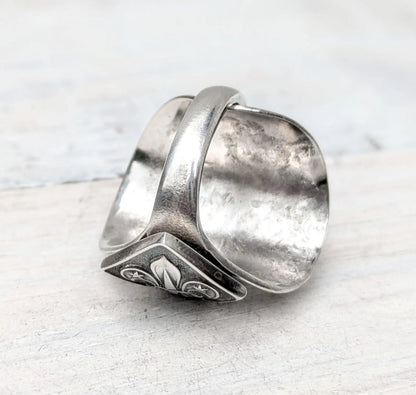 Fleur De Lys Spoon Ring