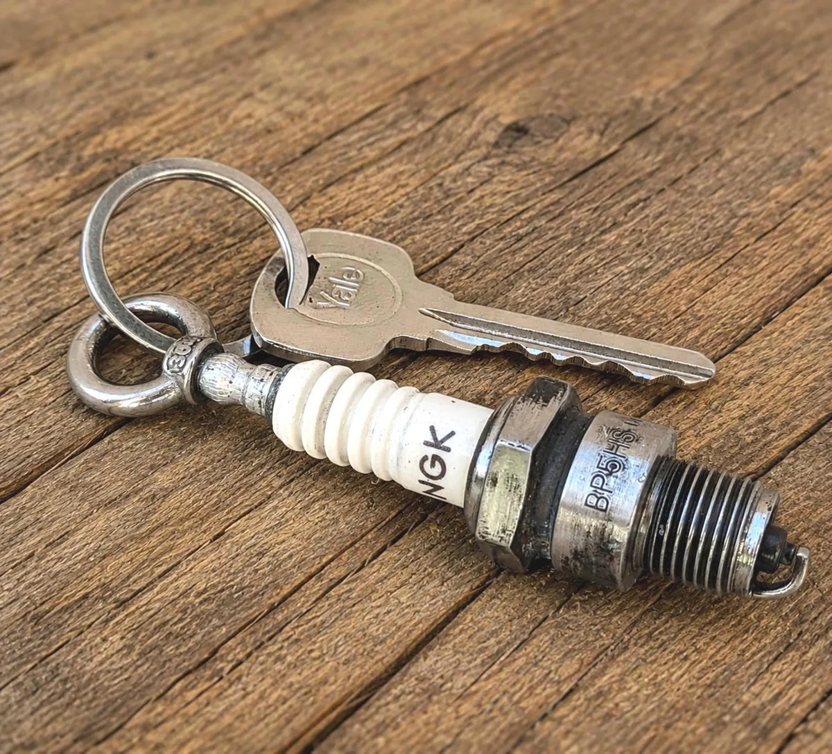 spark plug key ring accessory