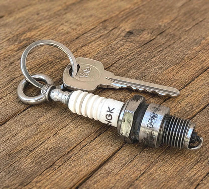 spark plug key ring accessory