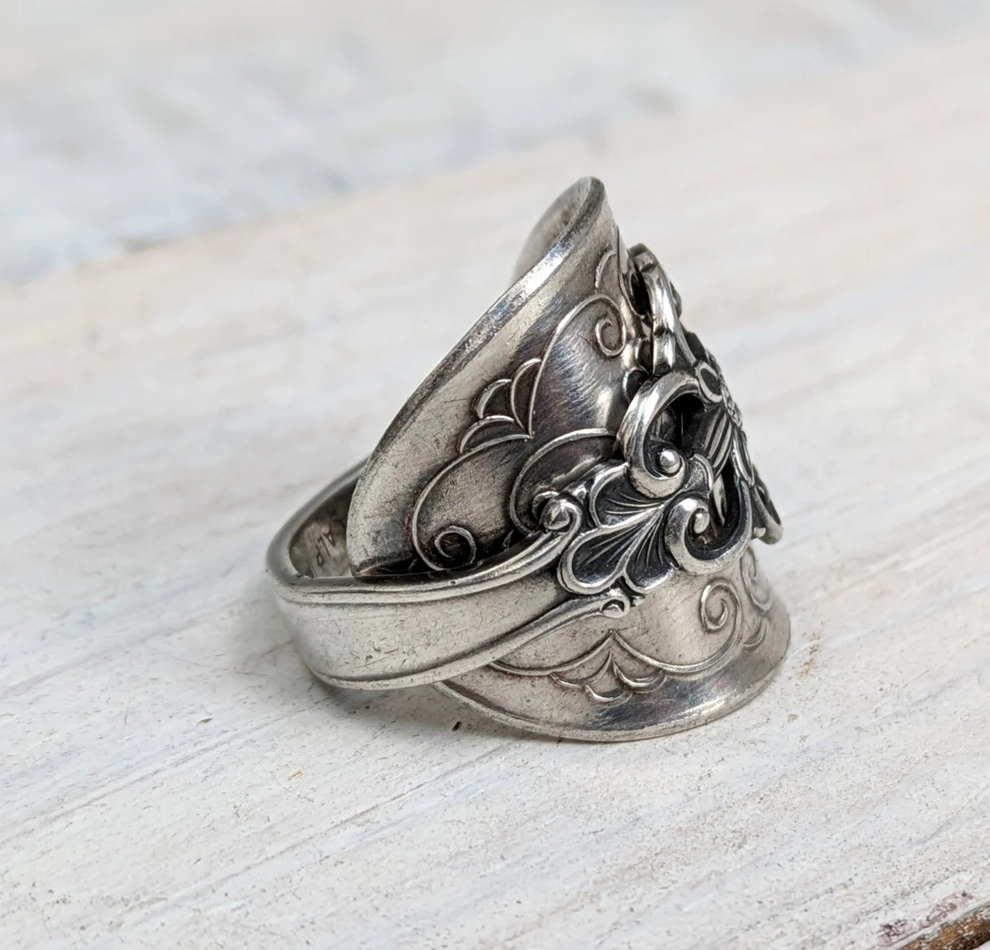 NORWEGIAN Floral Spoon Ring