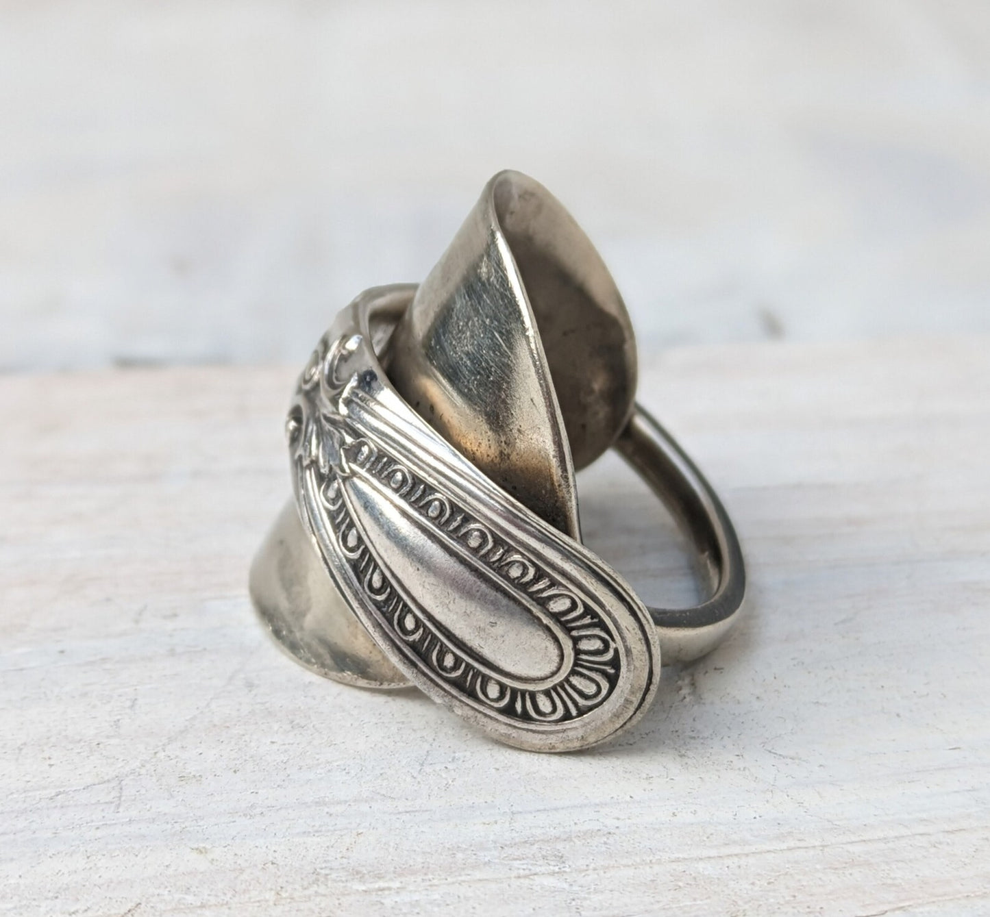 Decorative Unisex Vintage Spoon Ring