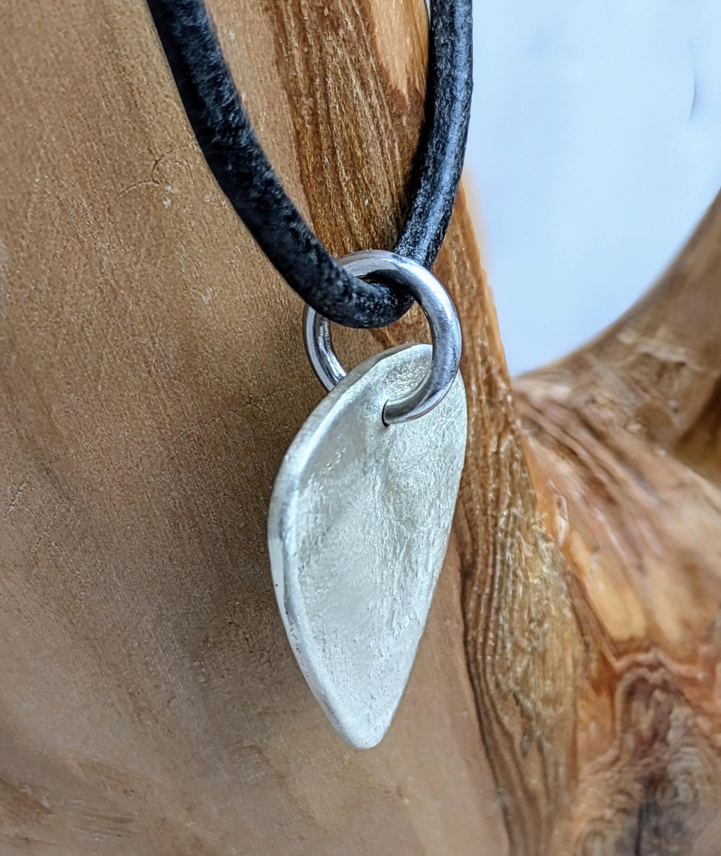 PLECTRUM Sterling Silver Handmade Pendant & Necklace Choker