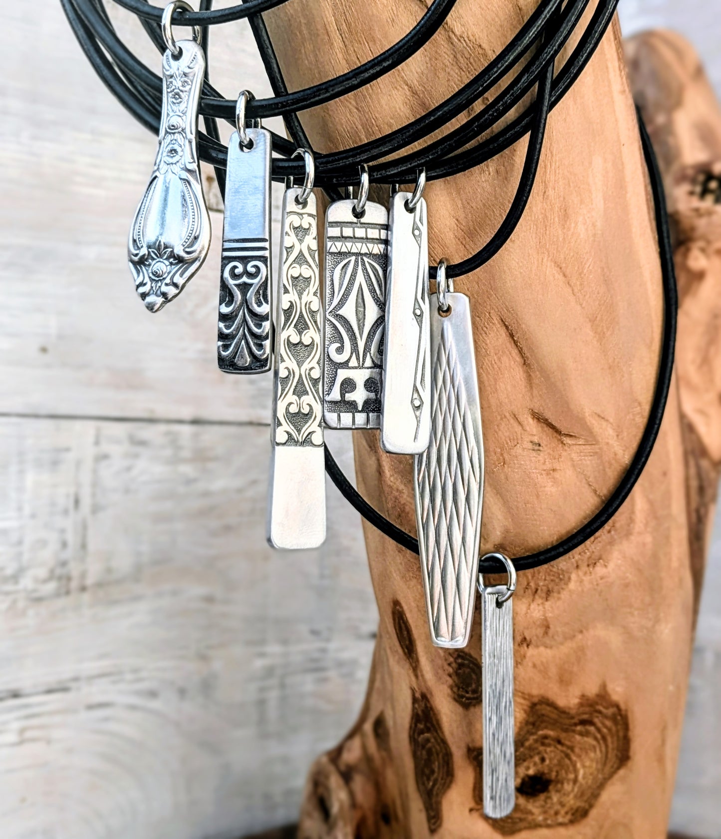 Vintage Spoon Handmade Upcycled Stainless Steel Cutlery Necklace - Eco Friendly Jewelry