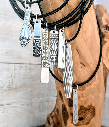 Vintage Spoon Handmade Upcycled Stainless Steel Cutlery Necklace - Eco Friendly Jewelry