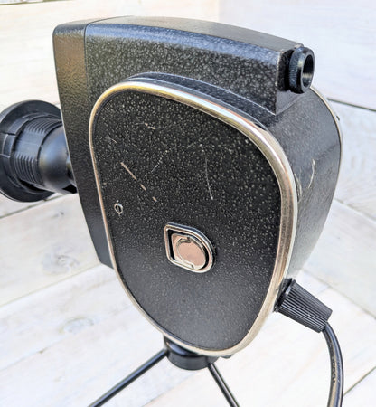 Vintage 1960s Movie Camera Lamp Retro Industrial Cinema Lighting (Copy)