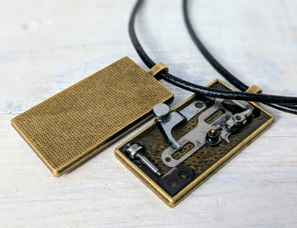 STEAMPUNK CYBERPUNK Sci Fi Pendant & Necklace