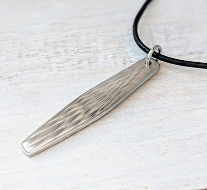 Vintage Spoon Handmade Upcycled Stainless Steel Cutlery Necklace - Eco Friendly Jewelry