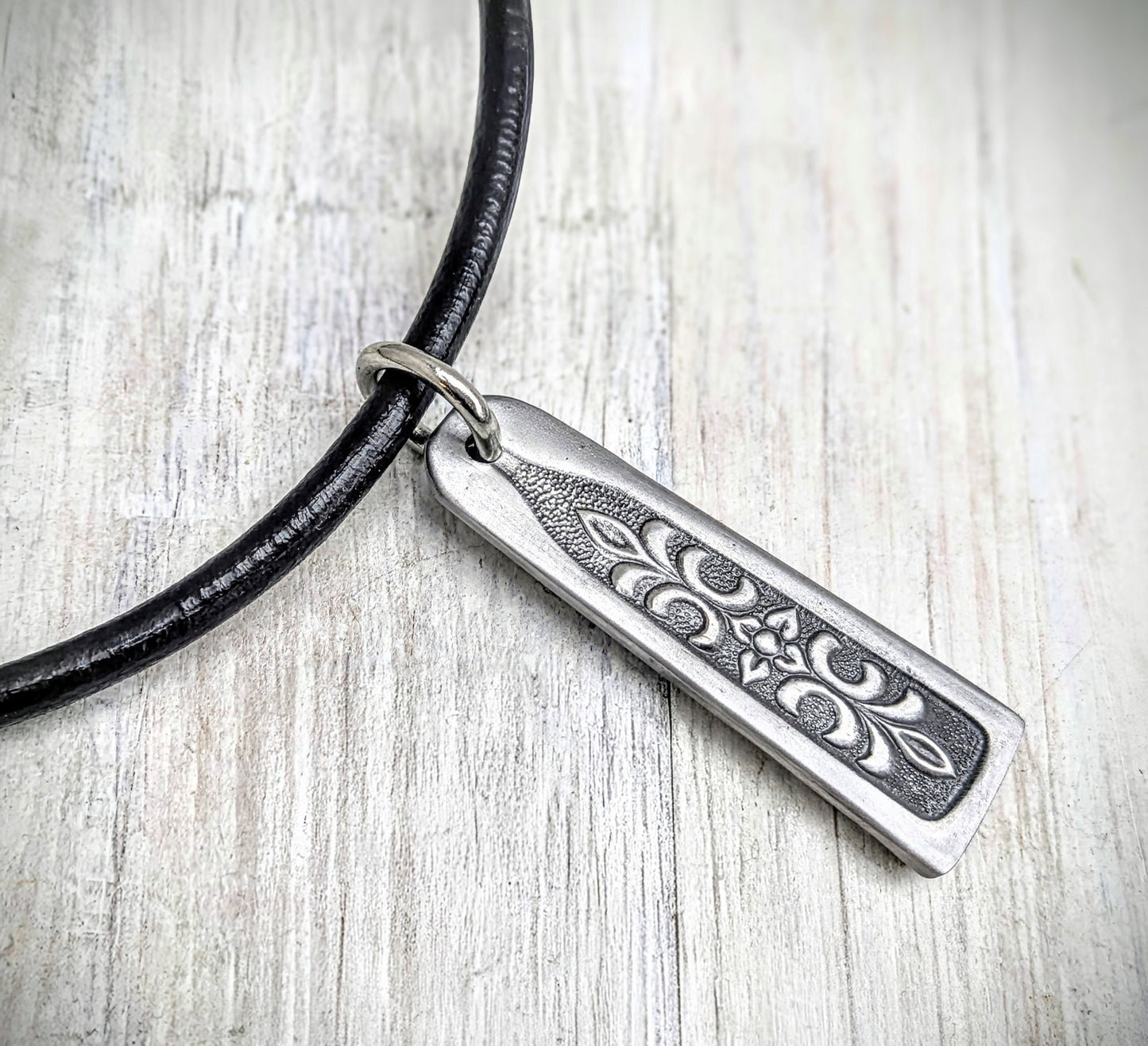 Vintage Spoon Handmade Stainless Steel Pendant & Necklace Eco Friendly Jewelry