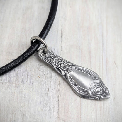 Vintage Spoon Handmade Stainless Steel Pendant & Necklace Eco Friendly Jewelry