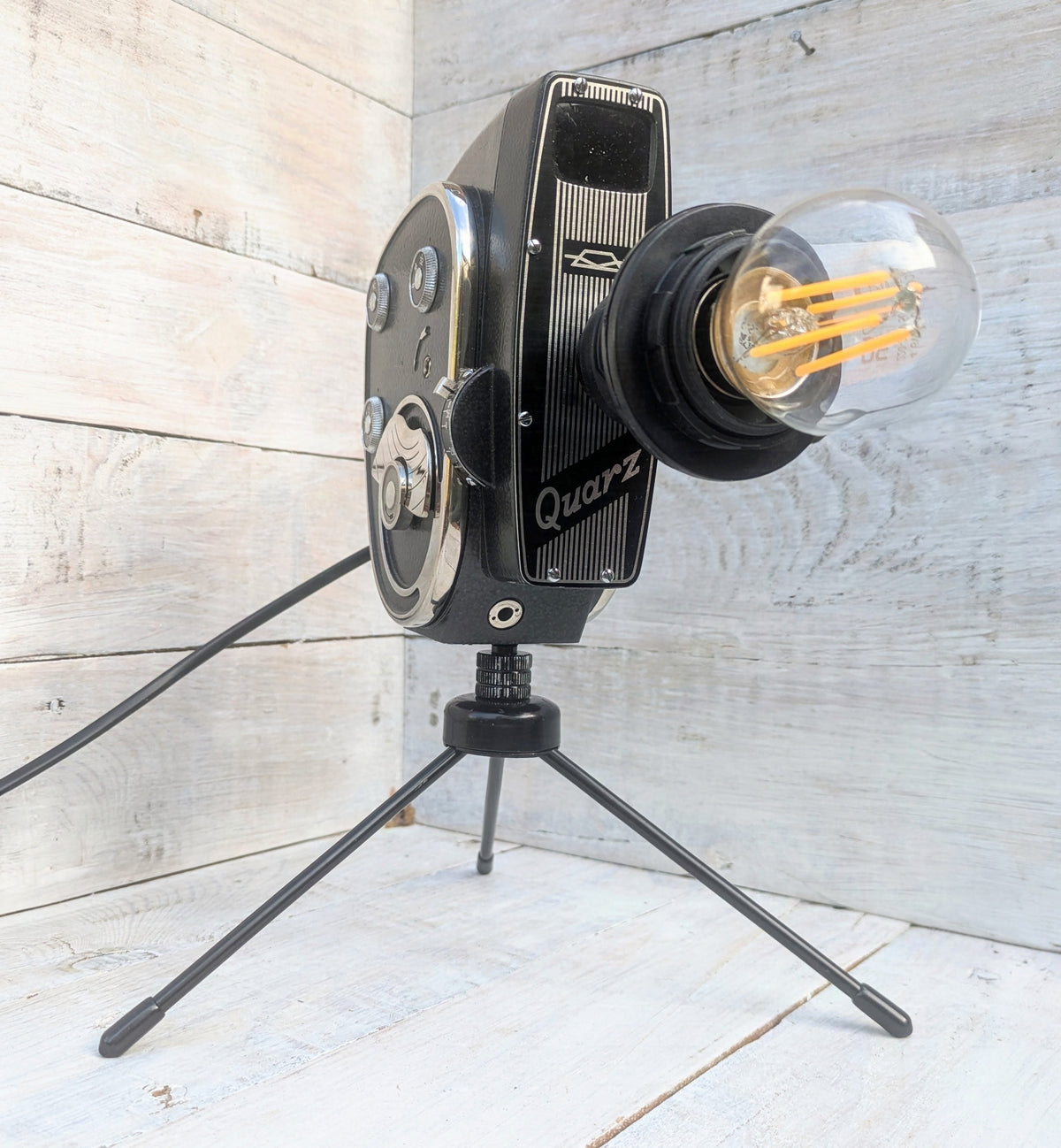 Vintage 1960s Movie Camera Lamp Retro Industrial Cinema Lighting (Copy)