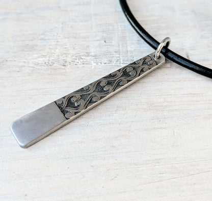 Vintage Spoon Handmade Upcycled Stainless Steel Cutlery Necklace - Eco Friendly Jewelry
