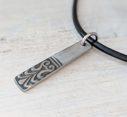 Vintage Spoon Handmade Upcycled Stainless Steel Cutlery Necklace - Eco Friendly Jewelry
