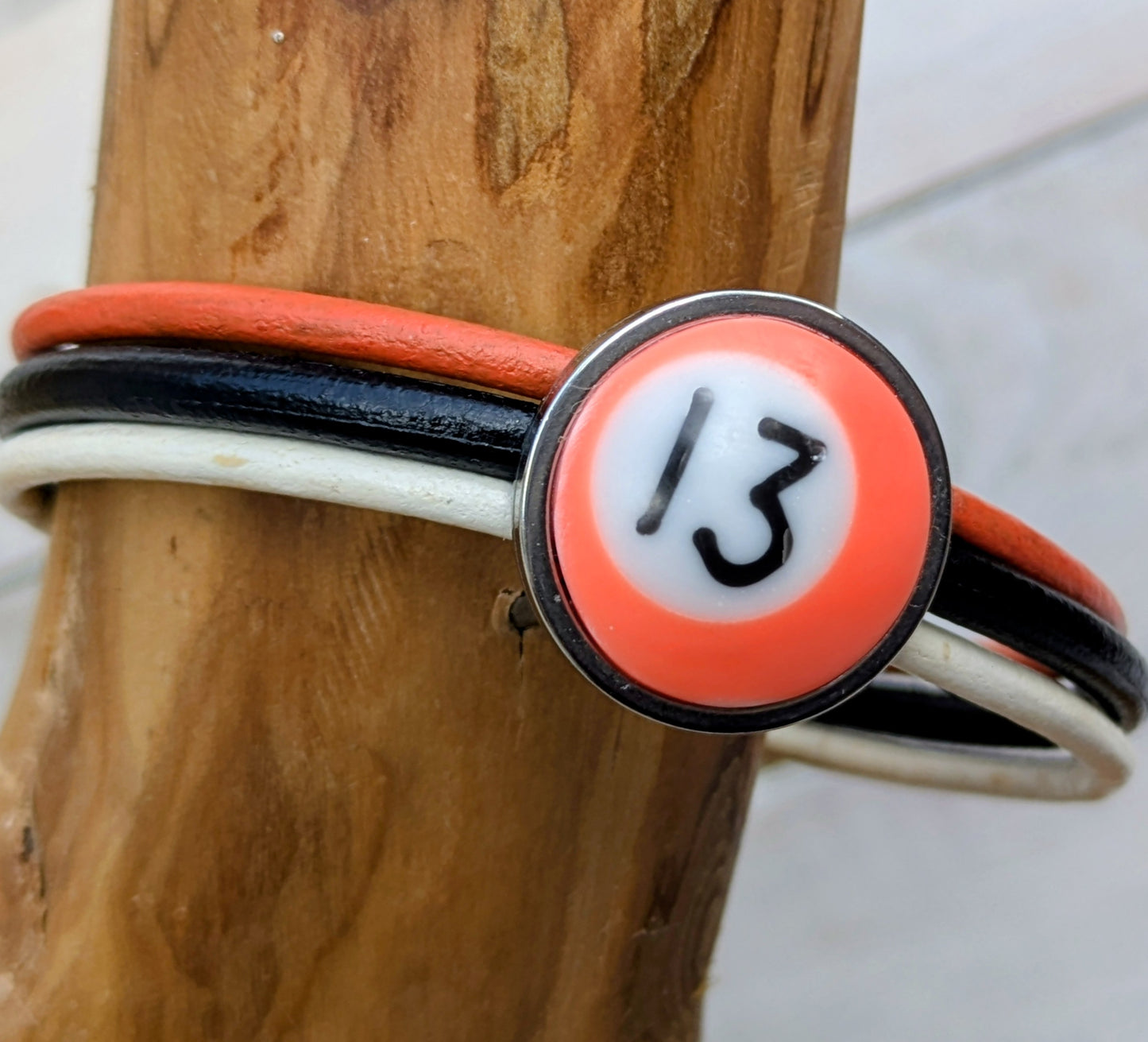 POOL BALL Leather Bracelets - Unisex Fashion Accesory