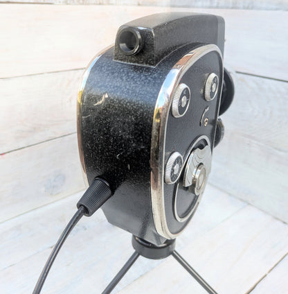Vintage 1960s Movie Camera Lamp Retro Industrial Cinema Lighting (Copy)