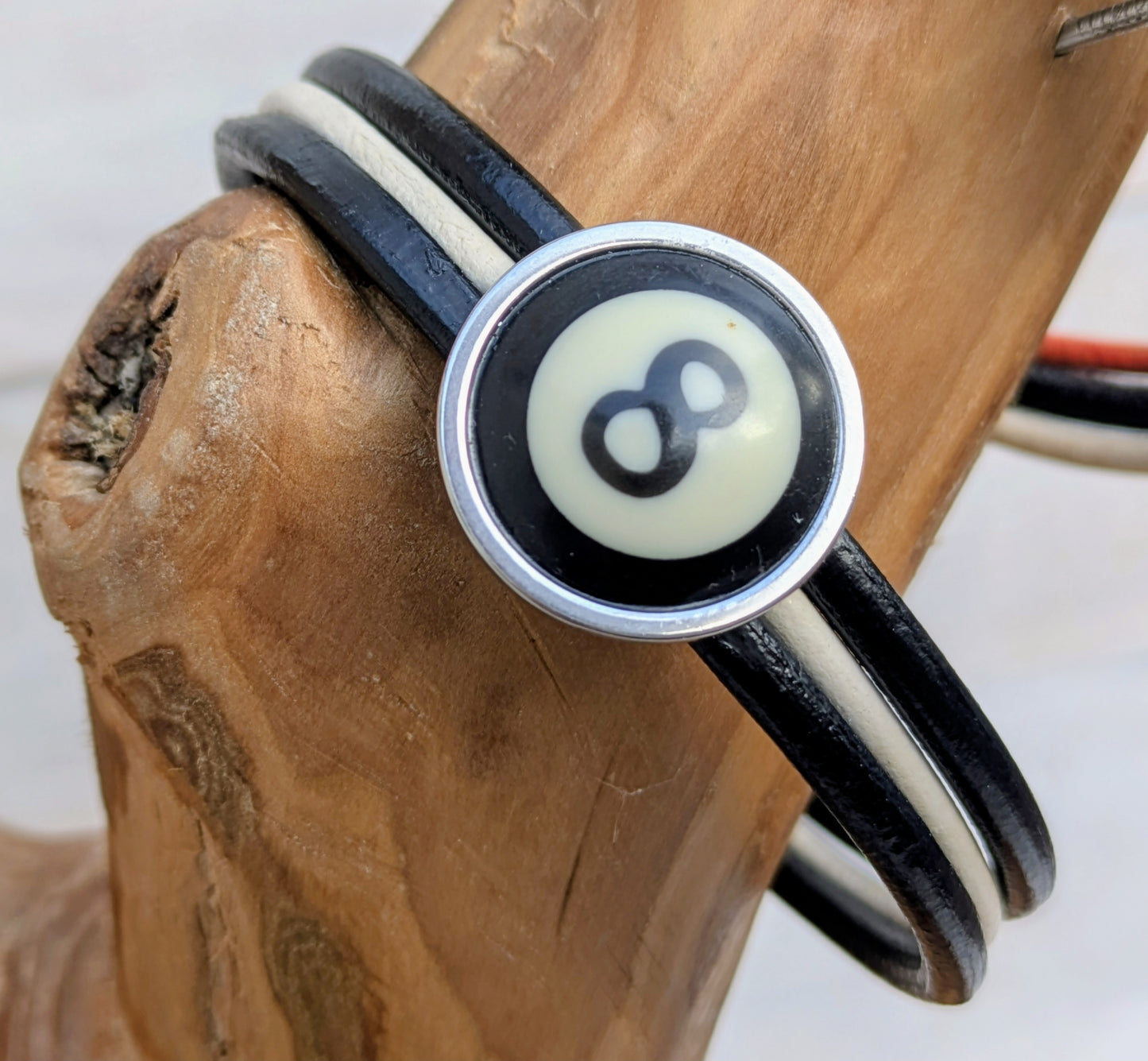 POOL BALL Leather Bracelets - Unisex Fashion Accesory