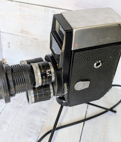 Repurposed 1960s Vintage Cine Movie Camera Lamp