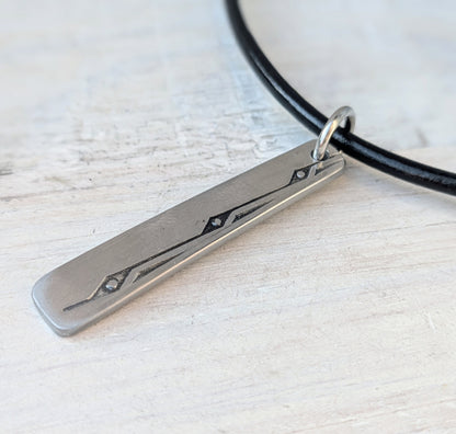 Vintage Spoon Handmade Upcycled Stainless Steel Cutlery Necklace - Eco Friendly Jewelry